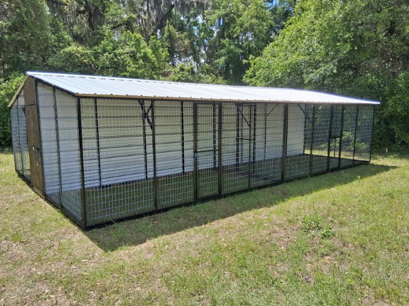 Custom Coop with Hen House